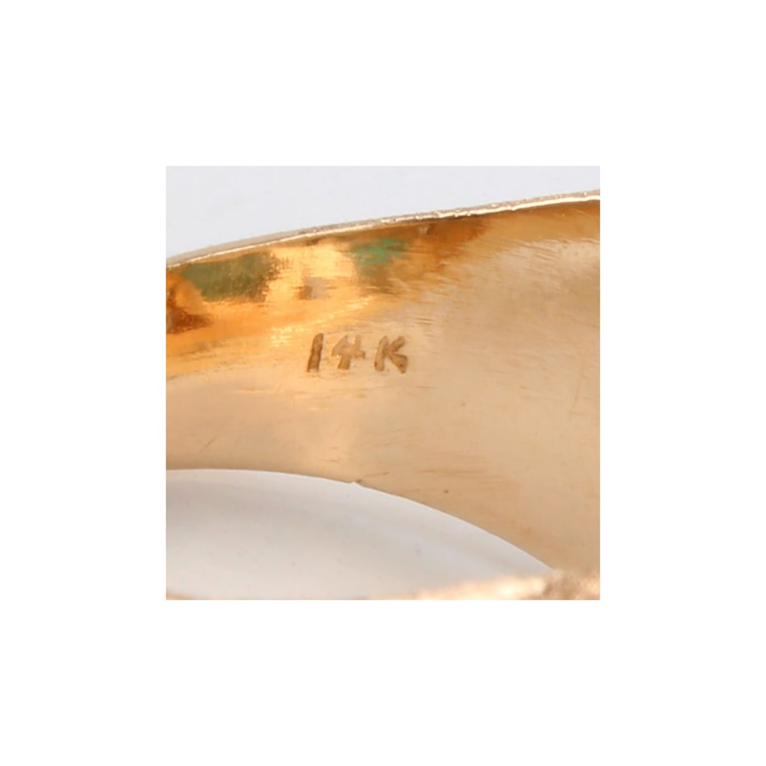 Emerald and 14K Ring - 7