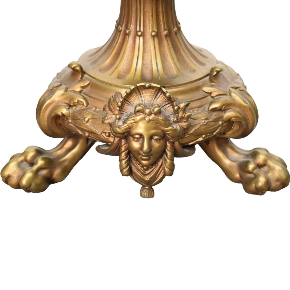 Large Gilt Bronze Candelabra - 5