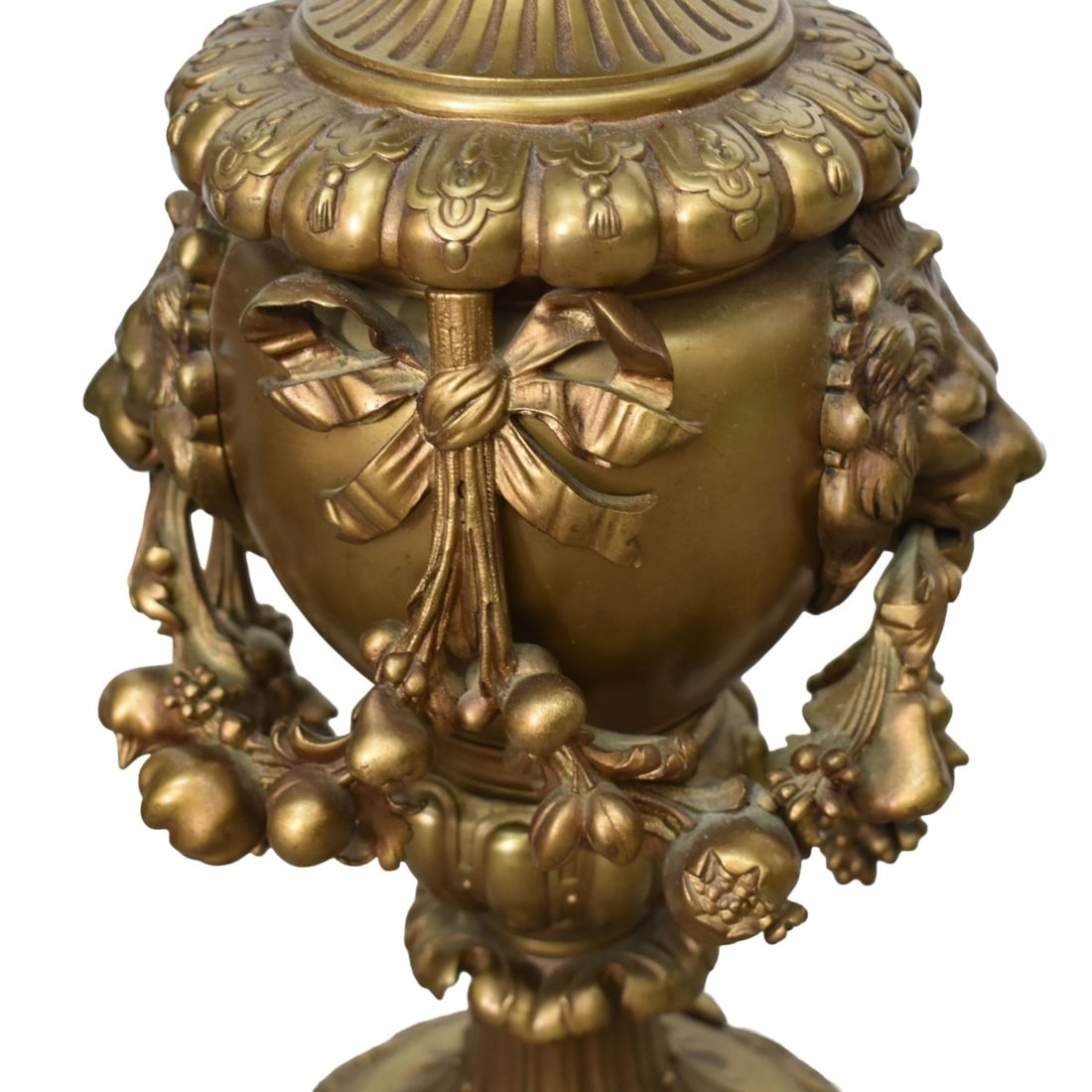 Large Gilt Bronze Candelabra - 6