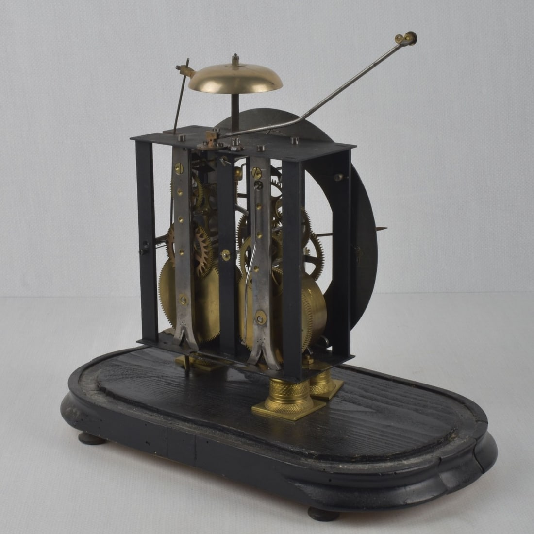 Antique Skeleton Clock - 5