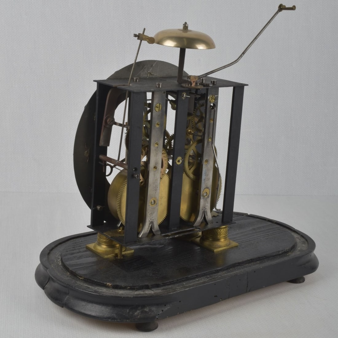 Antique Skeleton Clock - 6