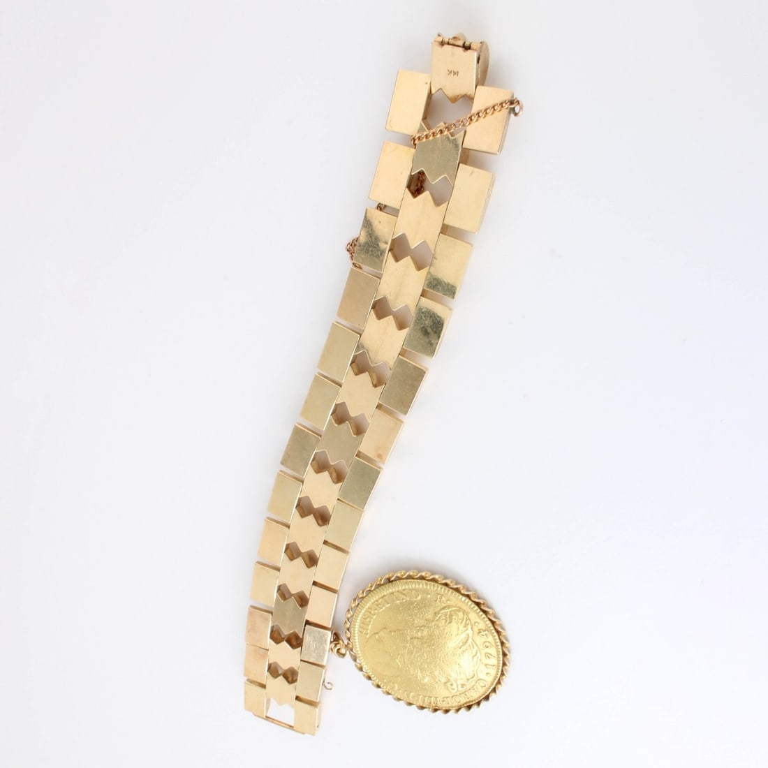 14/18K Charm Bracelet - 4