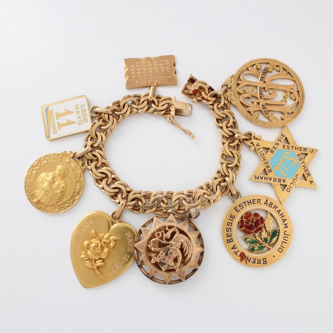 14K Charm Bracelet (1 of 4)