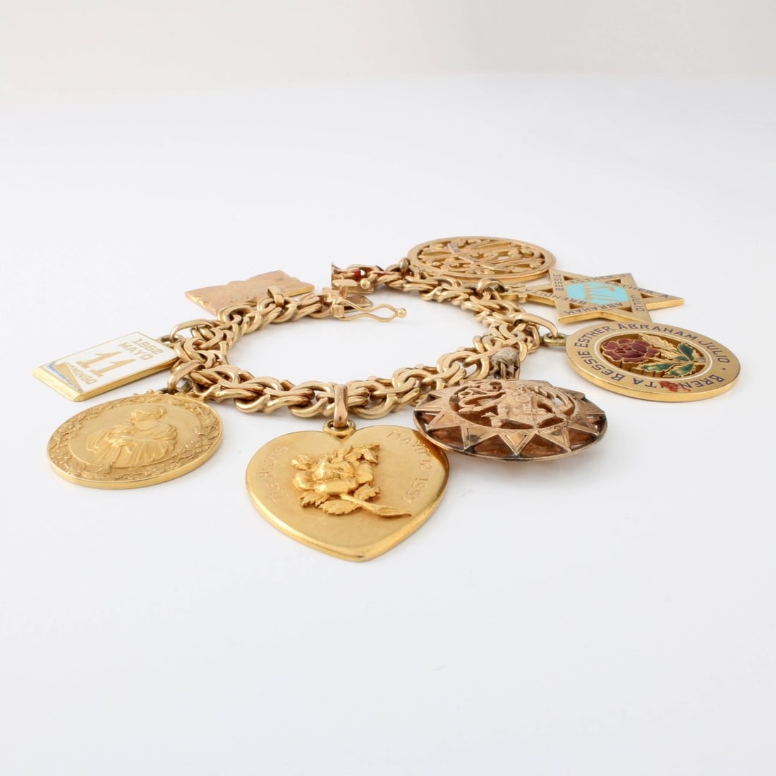 14K Charm Bracelet - 2