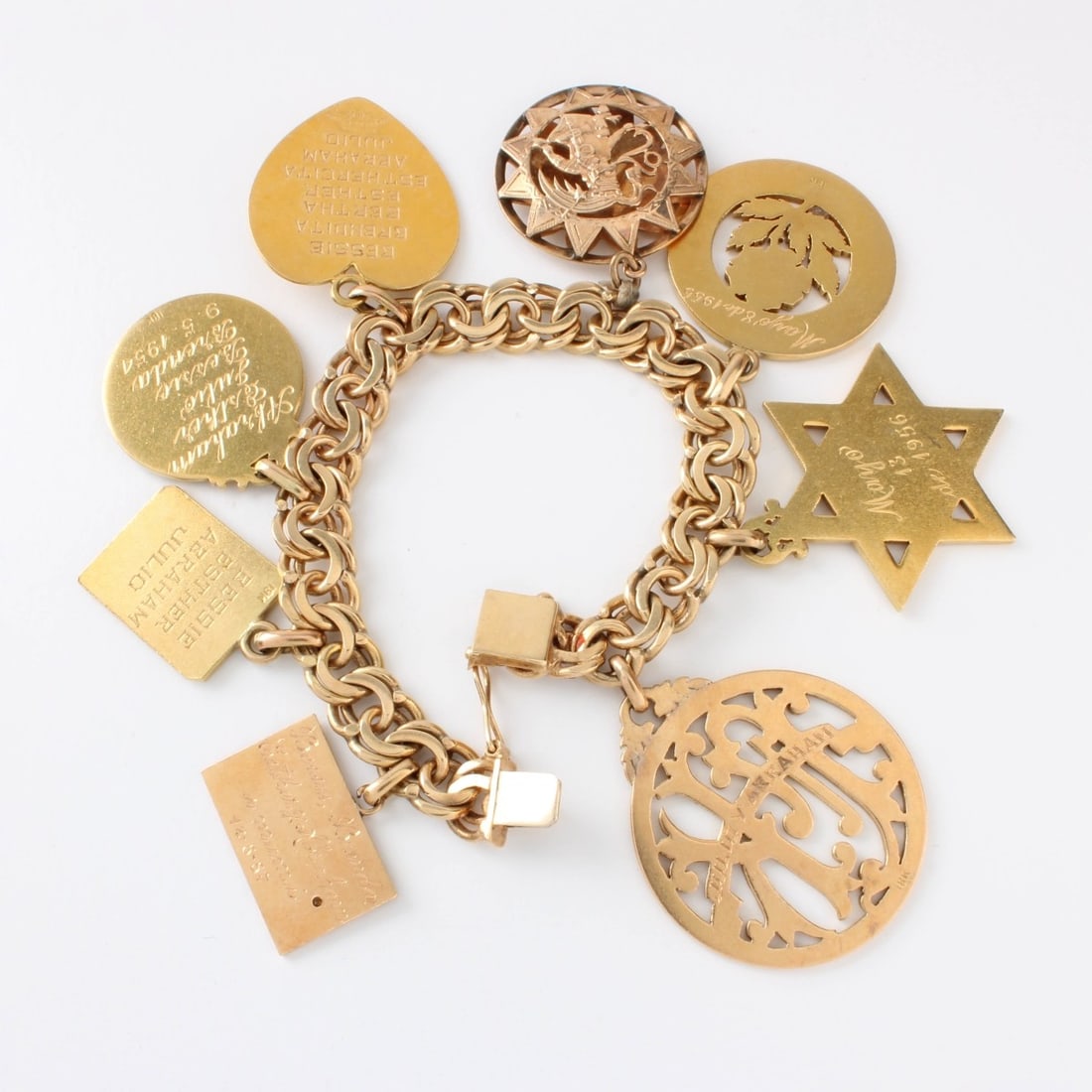 14K Charm Bracelet - 4