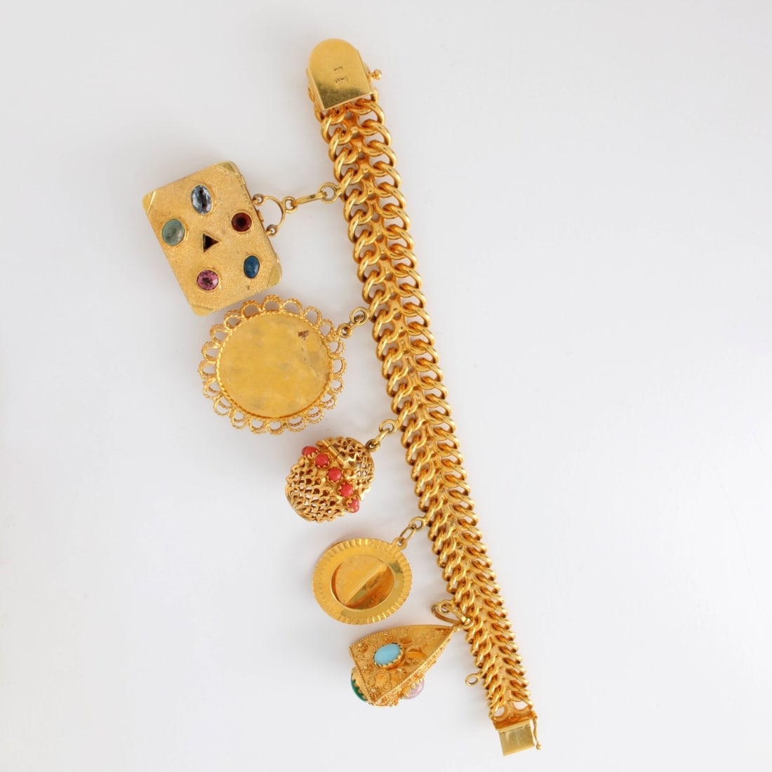 14K Charm Bracelet - 2