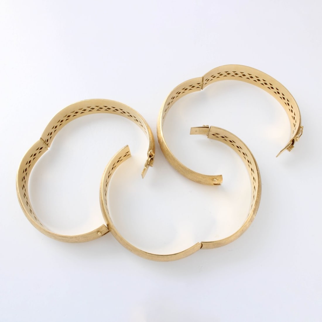 14K Bangle Bracelets - 2