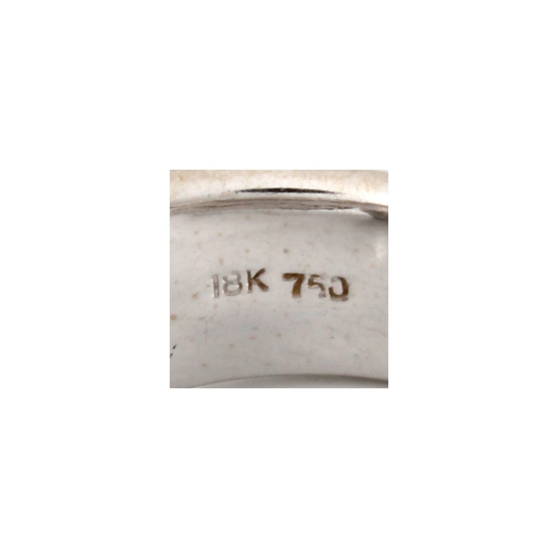 Diamond, CZ and 18K Ring - 7