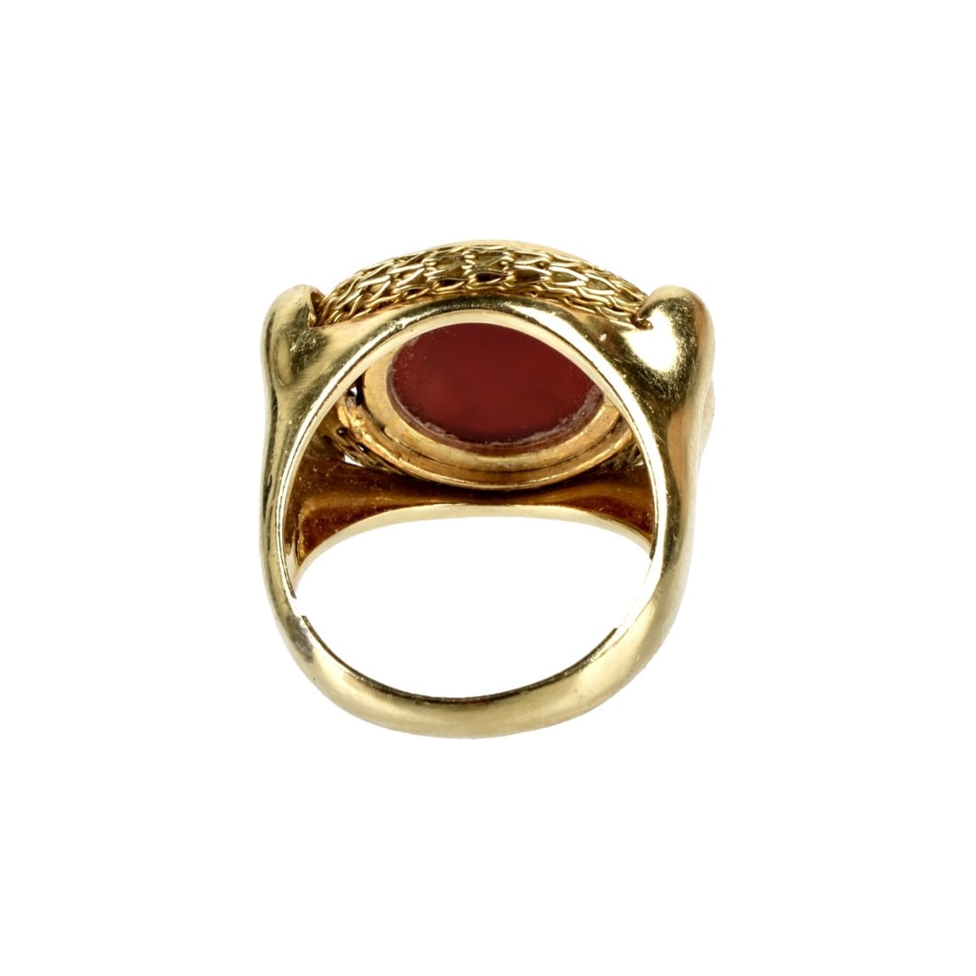 Carnelian and 14K Ring - 3