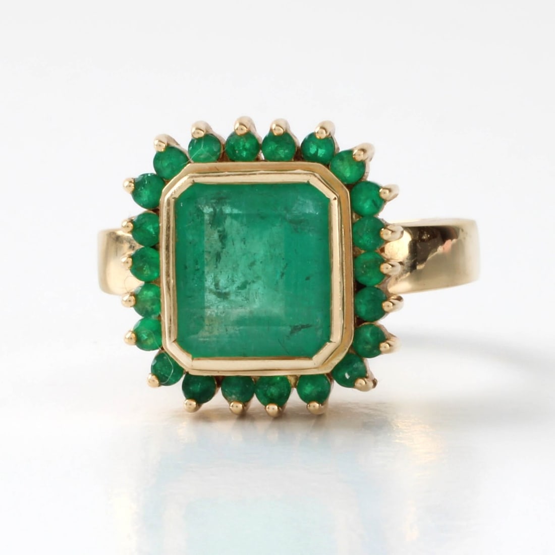 Emerald and 18K Ring - 2