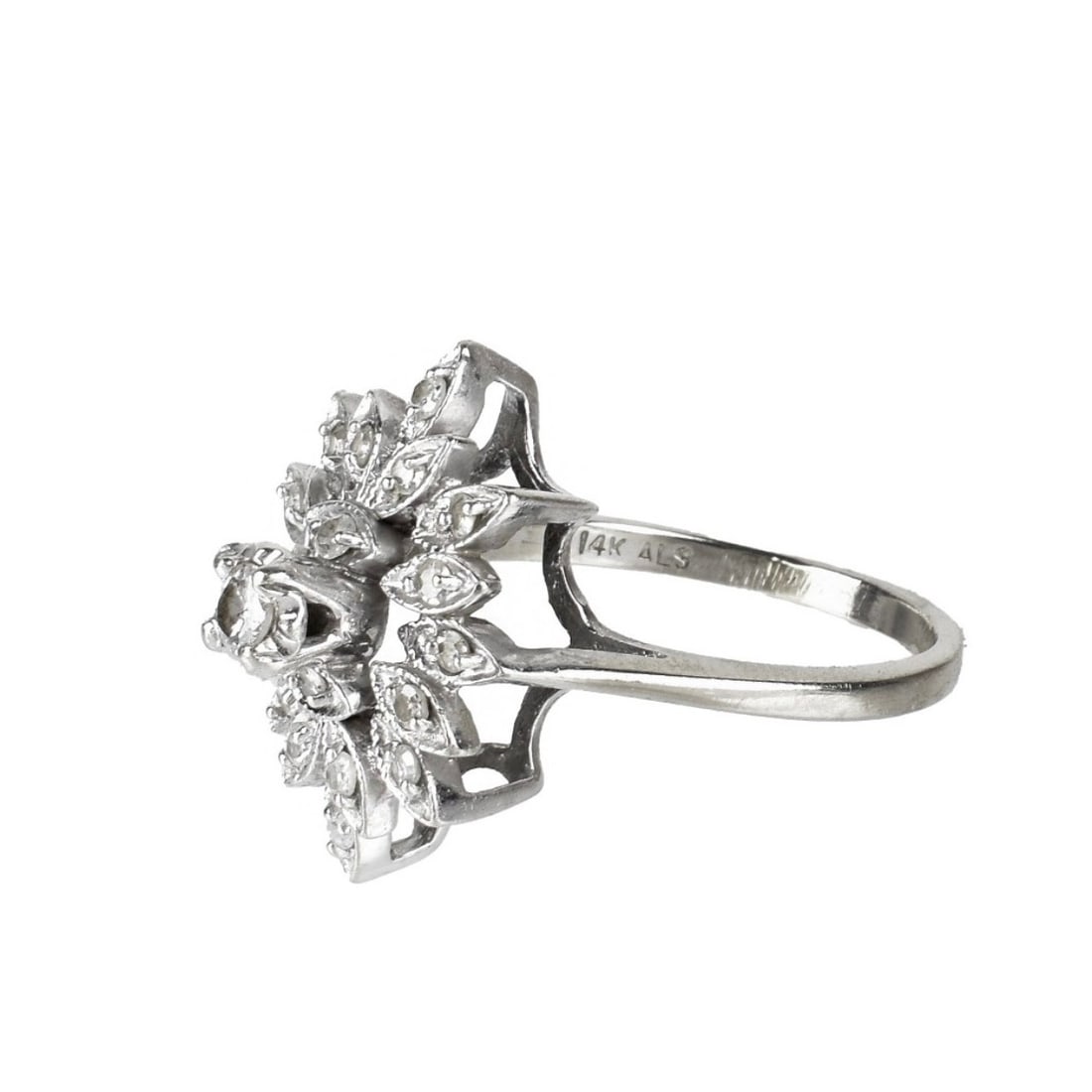 Diamond and 14K Ring - 2