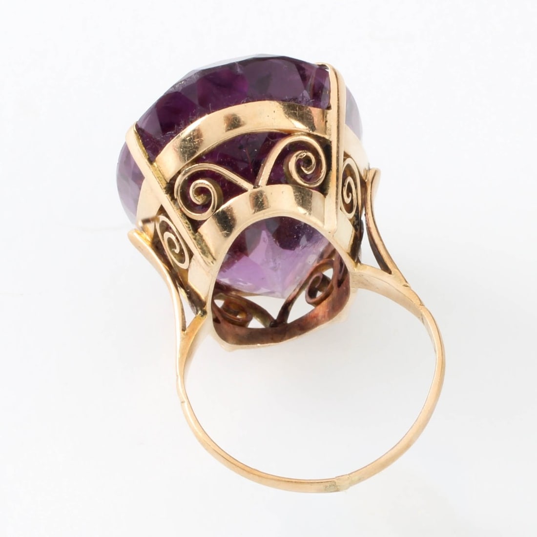 Amethyst and 18K Ring - 3