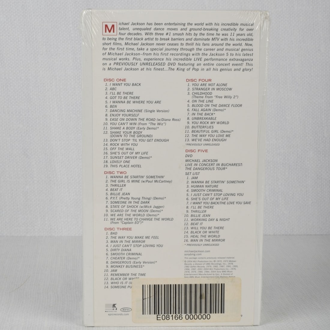 Michael Jackson Box Set - 5