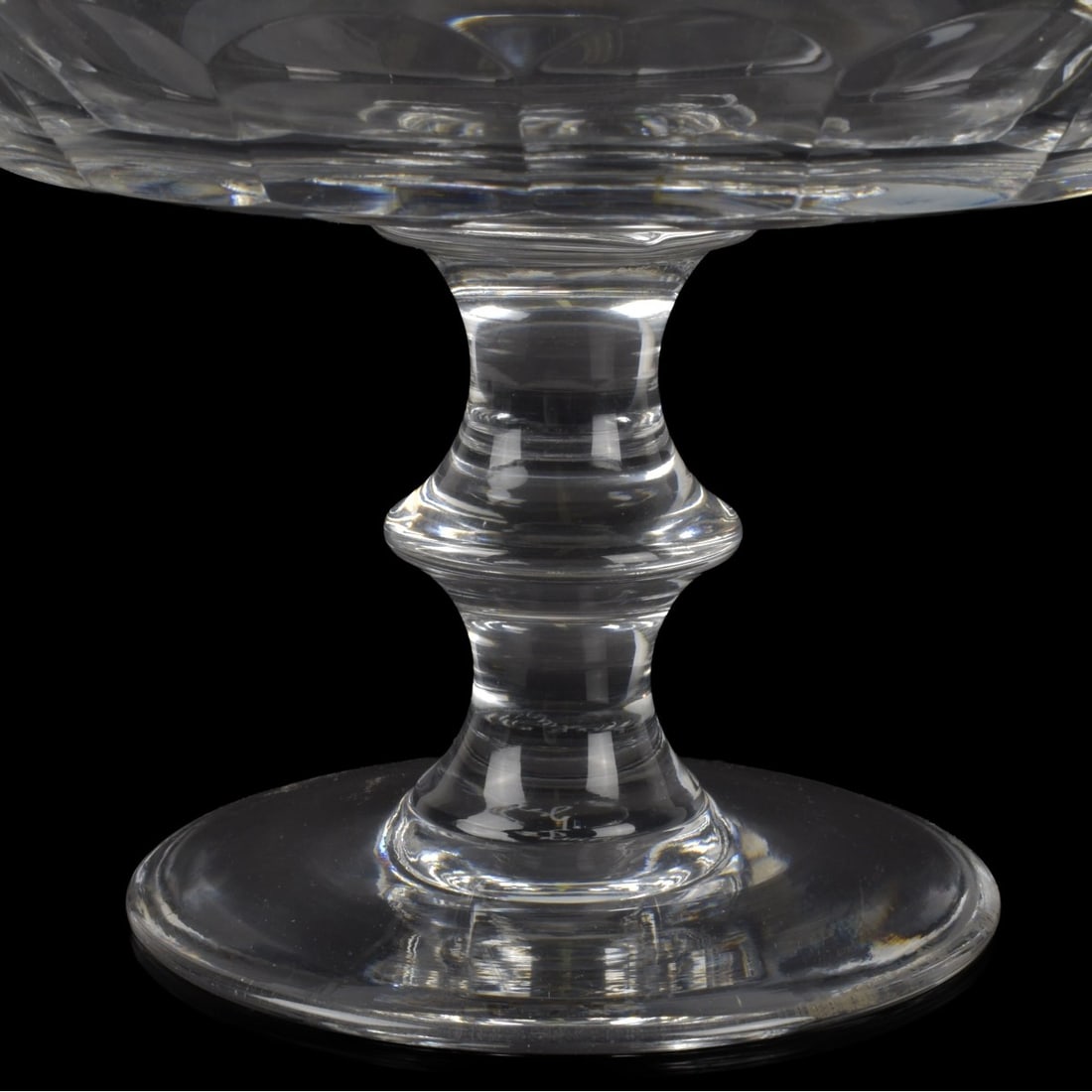 Val St. Lambert Crystal Compote - 3