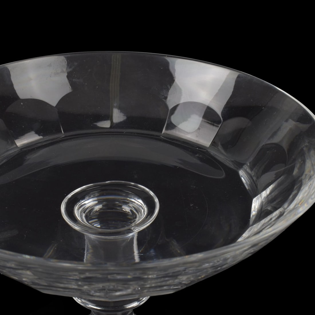 Val St. Lambert Crystal Compote - 4