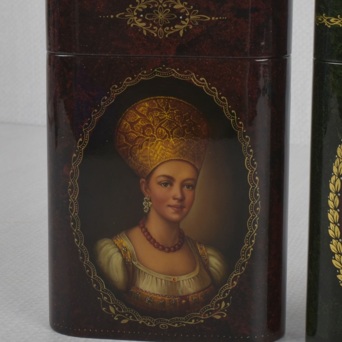 Russian Lacquer Papier Mache - 3