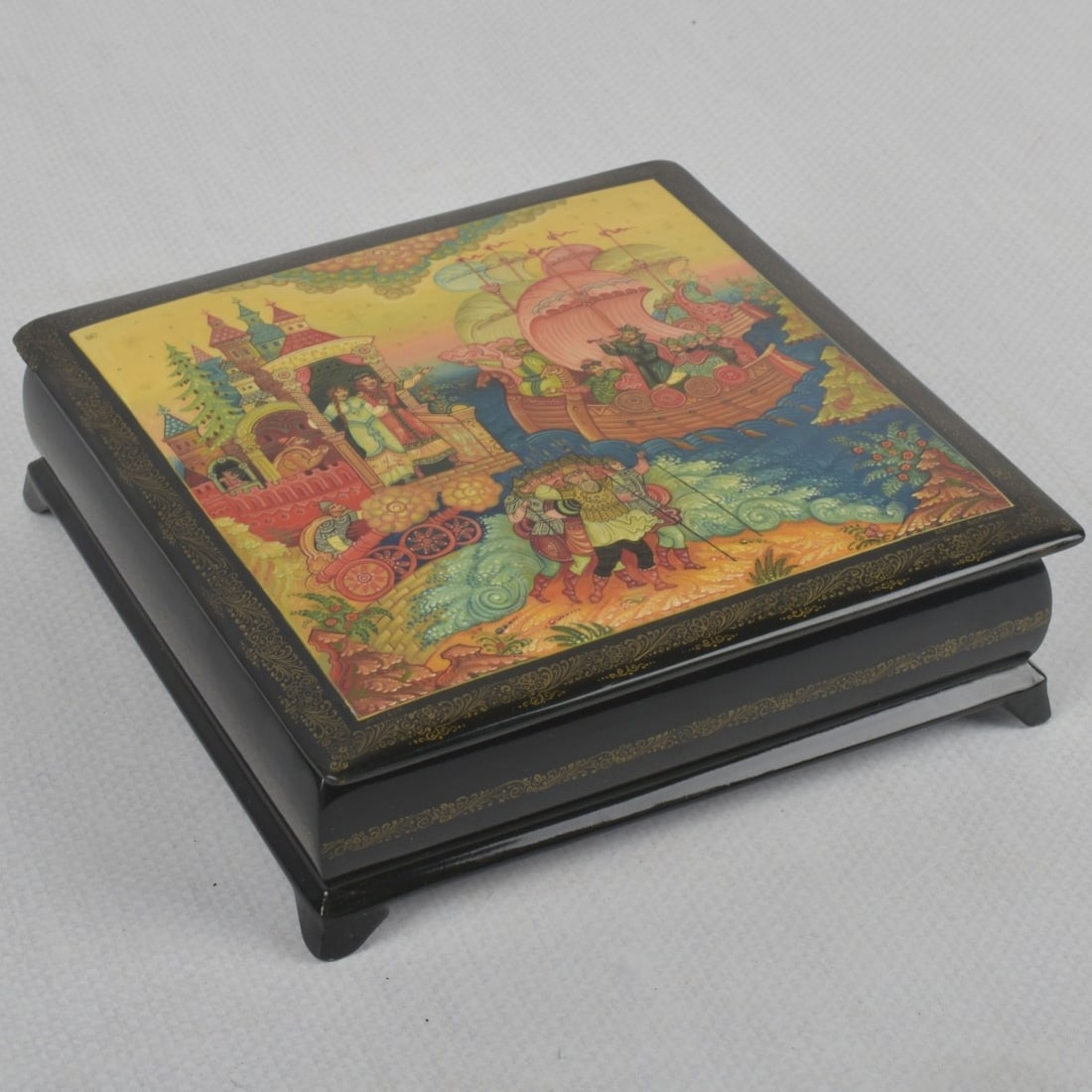 Russian Lacquer Papier Mache - 4