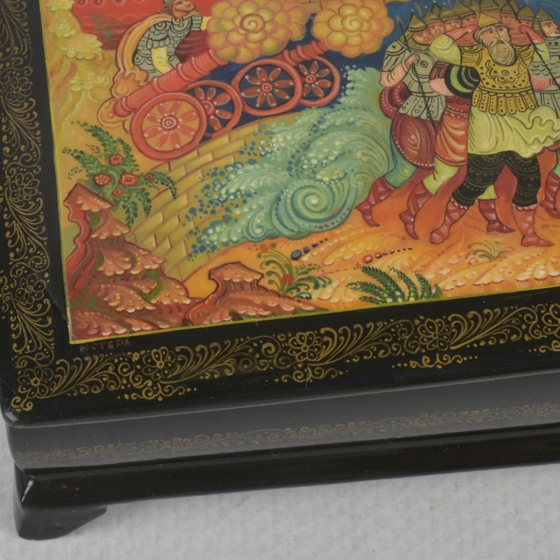 Russian Lacquer Papier Mache - 6