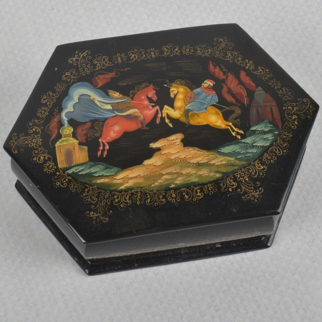 Russian Lacquer Papier Mache - 4
