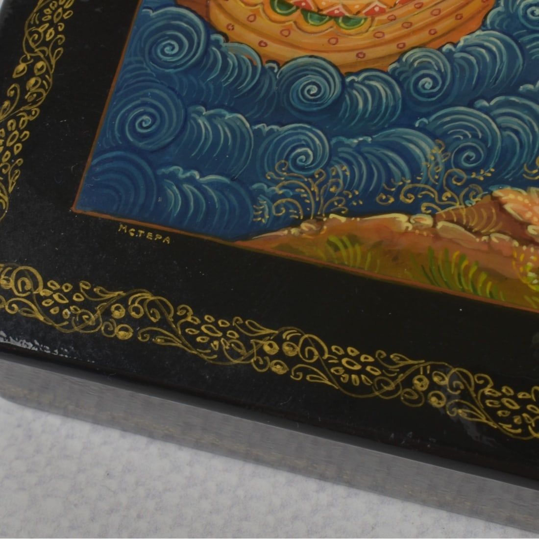 Russian Lacquer Papier Mache - 9