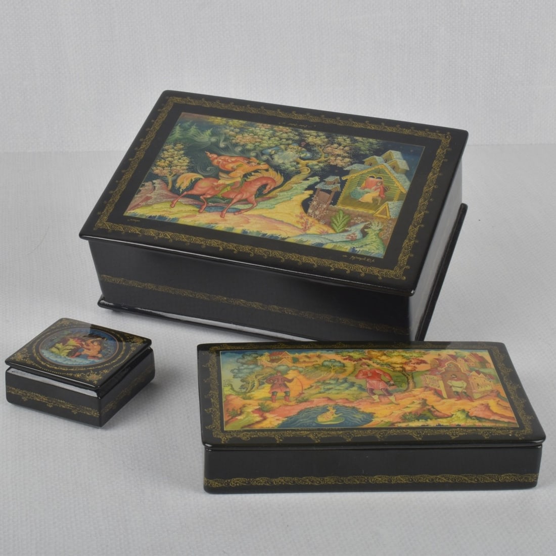 Russian Lacquer Papier Mache
