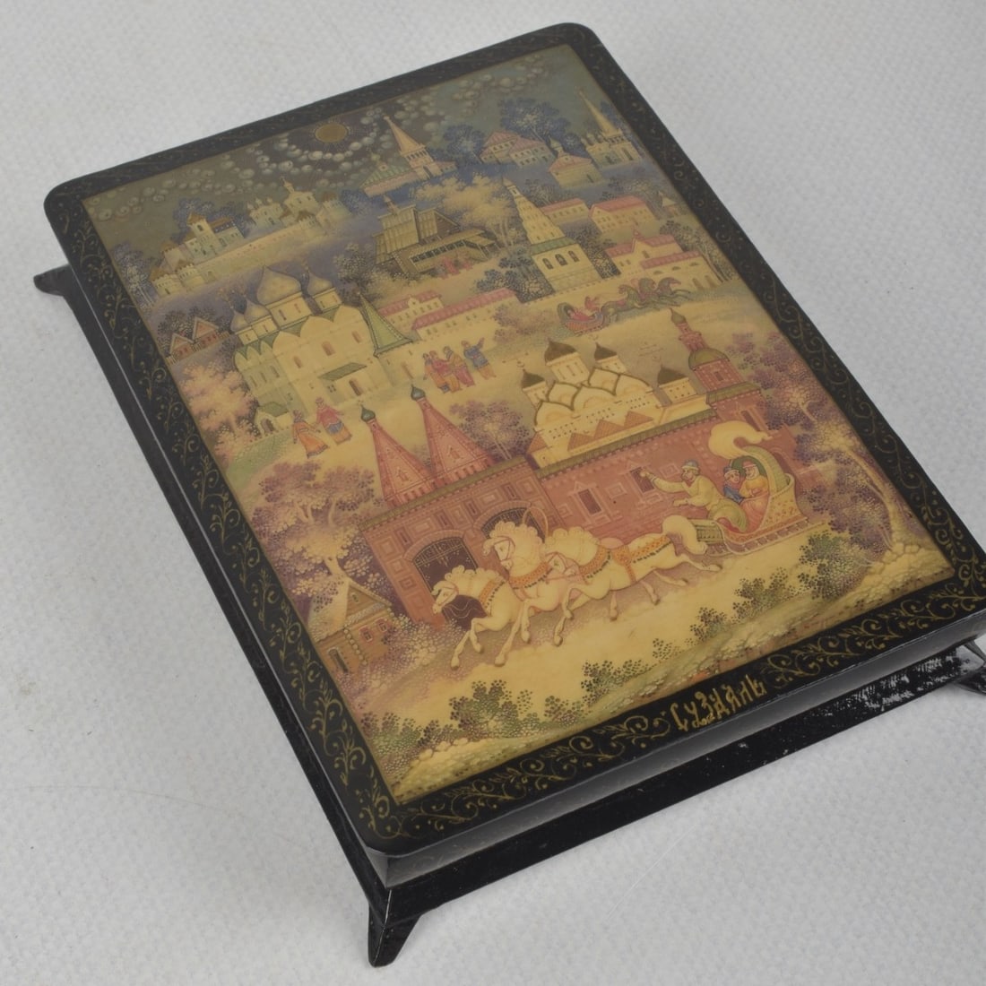 Russian Lacquer Papier Mache - 5