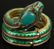Important Vintage Enamel 18 Karat Gold and Diamond - 4