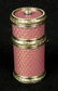 Signed Fabergé Russian Guilloché Enamel and Vermeil