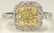 EGL Certified Lady's 2.10 Carat Fancy Yellow Radiant - 2