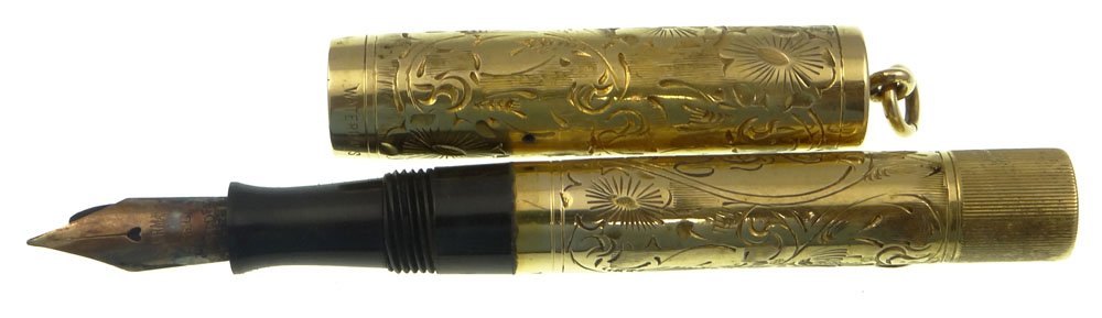 Vintage Waterman Gold Filled 0552 1/2 Fountain Pen.: Vintage Waterman Gold Filled 0552 1/2 Fountain Pen. Signed Waterman's Made in USA. Good Condition. Measures 3-1/2 Inches. Shipping $28.00