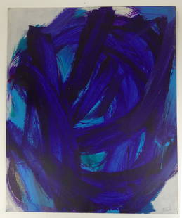 Seymour Franks, American (1916-1981) Abstract Gouache: Seymour Franks, American (1916-1981) Abstract Gouache on Paper. Signed. Minor Tears to Edges Otherwise Good Condition. Measures 26-5/8 Inches Tall and 22-1/8 Inches Wide. Shipping $48.00