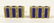 Pair Vintage 18 Karat Gold & Cobalt Blue Enamel