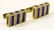 Pair Vintage 18 Karat Gold & Cobalt Blue Enamel - 2