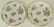 Eight (8) Herend Hand Painted Queen Victoria Dinner - 8