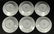 Six (6) Herend Hand Painted Queen Victoria Desert/Pie - 2