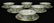 Six (6) Herend Hand Painted Queen Victoria Cream Soup - 4