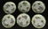 Six (6) Herend Hand Painted Queen Victoria Cream Soup - 3