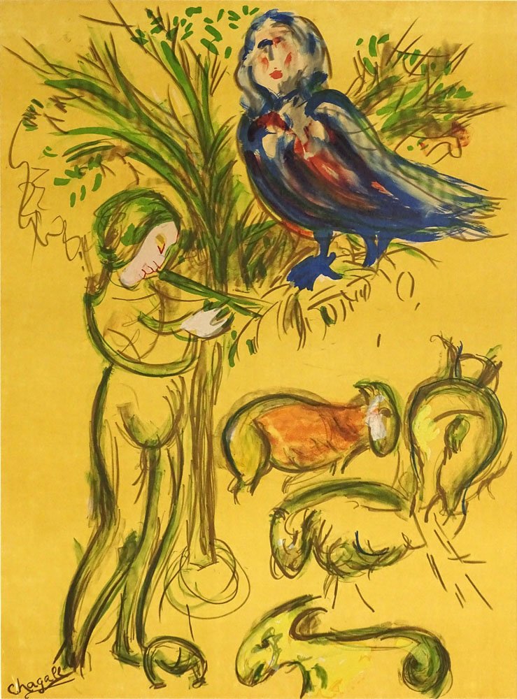 after: Marc Chagall, French Russian (1887-1985) Color (1 of 5)