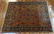 Antique Persian Mahal Rug. Descriptive Label or