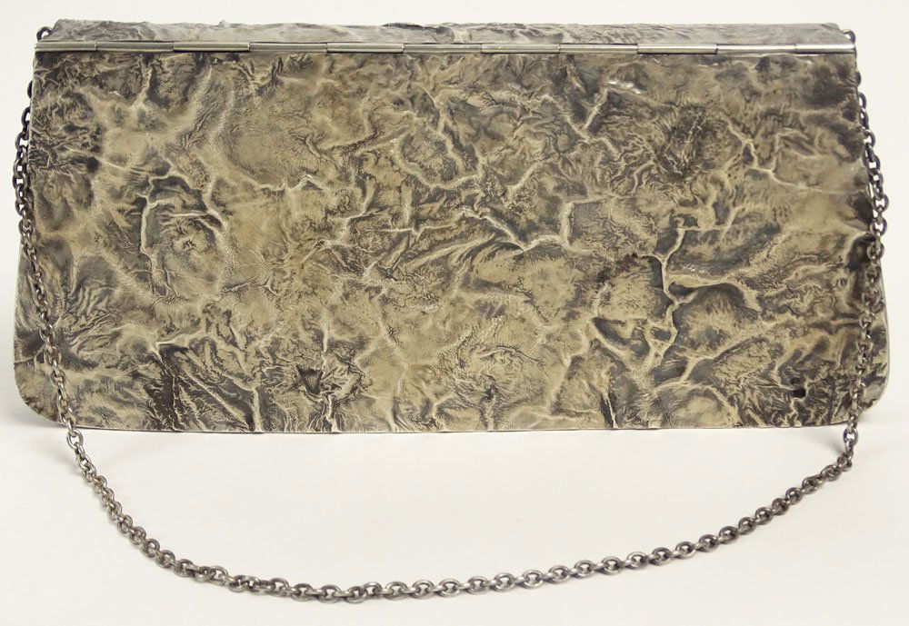 Early 20th Century Russian 84 Silver Handbag with (1 of 9)