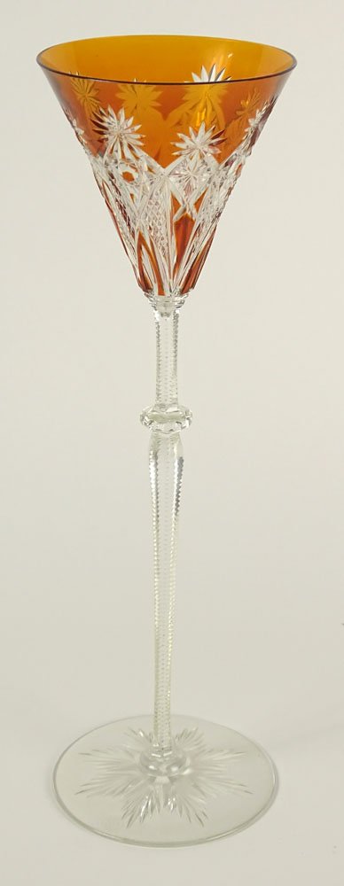 Large Baccarat Cut Crystal Stem Glass in the Czar (1 of 5)