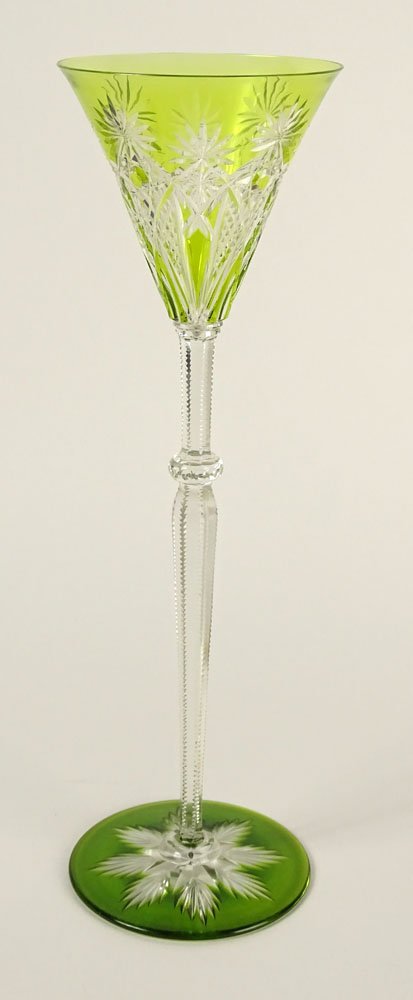 Large Baccarat Cut Crystal Stem Glass in the Czar (1 of 5)
