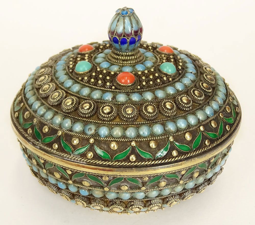 Mid 20th Century Chinese Gold Washed Silver, Mixed (1 of 6)