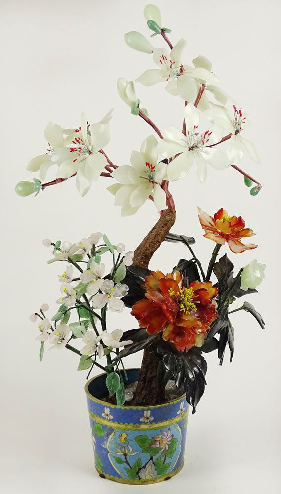 Mid-Century Chinese Jade, Hardstone and Cloisonne Ming (1 of 5)