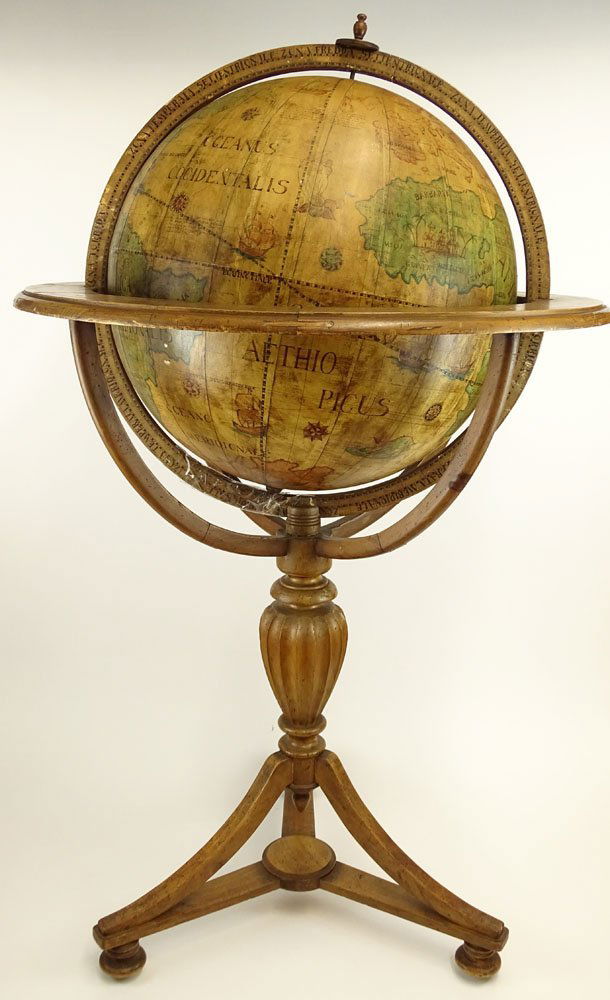 Mid 20th century painted metal and carved wood (1 of 4)