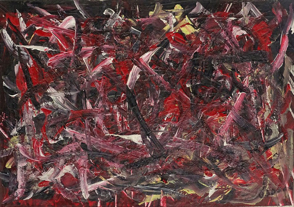 Emilio Vedova, Italian (1919-2006) Oil on Paper (1 of 6)