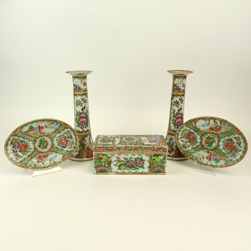 Collection of Chinese Rose Medallion Porcelain (1 of 4)