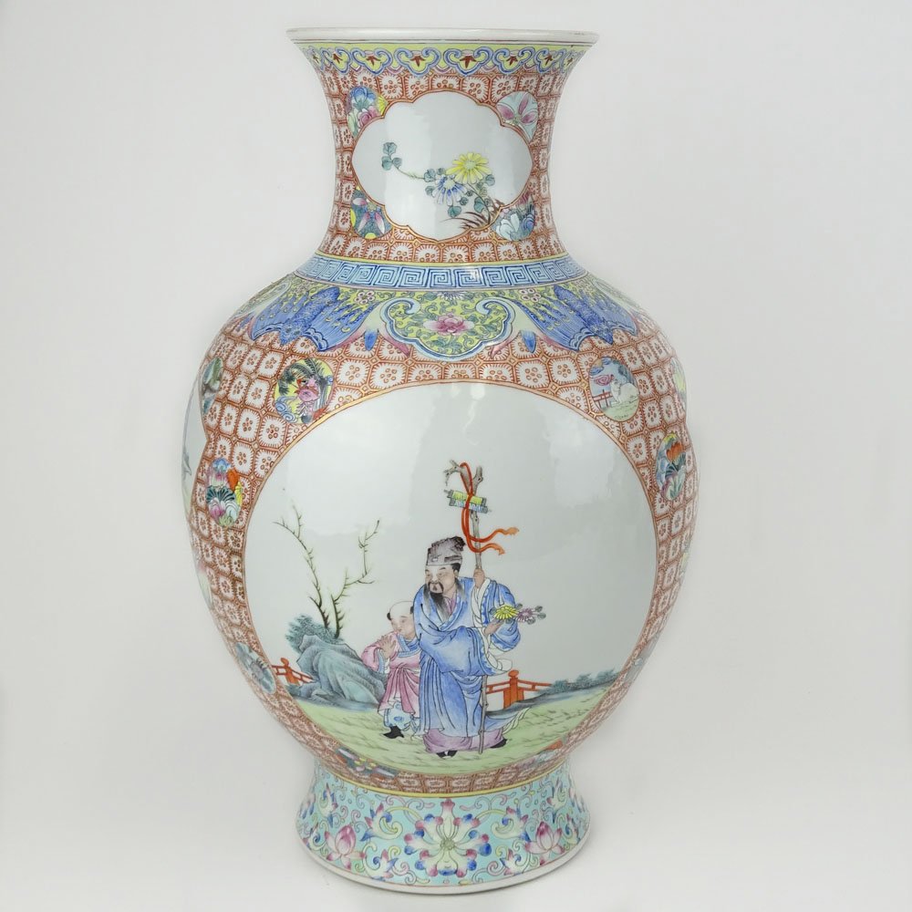 20th C Chinese Republic Period Decorated Porcelain (1 of 7)