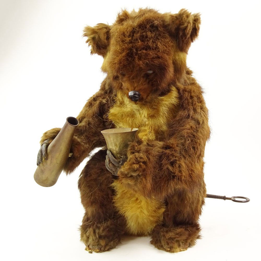 Antique Roulet et Descamps Driking Bear Automaton. (1 of 7)