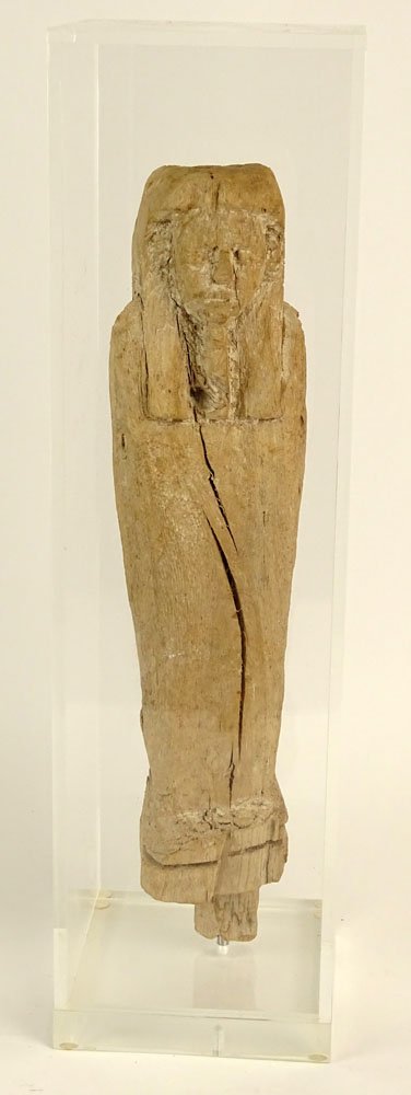 Ancient Egyptian Wood Carving In the Form of (1 of 3)